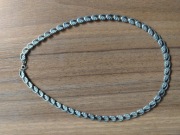 ŁADNY naszyjnik SREBRO 15 gr, pr. 925  - kunsztowny i ELEGANCKI