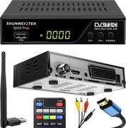 Naziemny cyfrowy dekoder Q265 Plus z USB WiFi MT7601 HDTV 