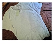 RESERVED biała bawełniana Koszulka Bluzka T-shirt Slim fit NOWY zMetką