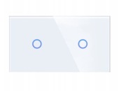 Panel Szklany Ramka Podwójny Biały Do Modułów Smart