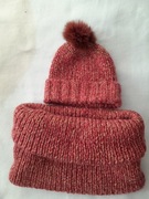 Komplet czapka 56  i komin bardzo ciepłe, na mróz