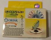 Tusz żółty yellow OR-CC 3/5/6/8Y bez chipa