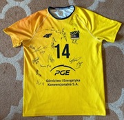 Koszulka z autografami drużyny PGE Skry 2024/25 siatkówka