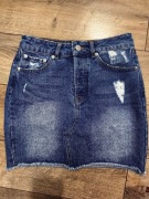 Jeansowa minispódniczka Bik Bok XS