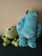 Mike Wazowski i Sulley maskotki potwory i spółka 