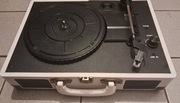 Gramofon Walizkowy Biały sprawny ( Denver , AKAI inne nazwy )