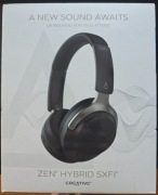 CREATIVE Zen Hybrid SXFI ANC Czarne  gwarancja do 26.01.2028r. 