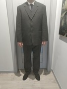 Garnitur męski, grafitowy