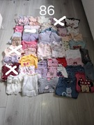 Ubranka dla dziewczynki rozmiar 86