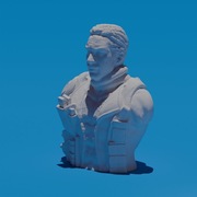 Figurka Ogra z Jezusem