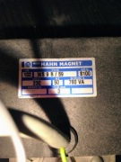 Elektromagnes HAHN MAGNET 230V 780W