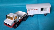 Stary zestaw Siku - Mercedes Unimog 1500 + Bauwagen z 1986