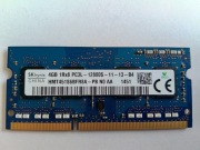 Kość pamięć RAM 4GB do laptopów, PC3L - 12800S, 1Rx8, stan b. dobry