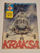 Komiks PRL Pilot śmigłowca Kraksa Wydanie I 1983r