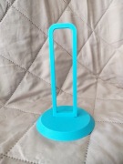 Stojak na gumki i spinki do włosów NIEBIESKI