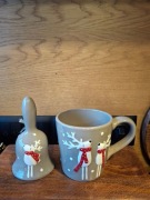 KUBEK DZWONEK RENIFER HOME&YOU