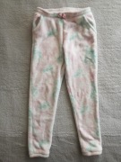 Kolorowe pastelowe pluszowe spodnie Cynthia Rowley 152 jak nowe