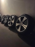 Komplet felg aluminiowych 18 cali Mercedes-Benz z oponami zimowymi