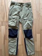 SPODNIE TREKKINGOWE VIKAFJELL S ,strecz khaki 80-84 pas