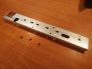 UNITRA ŁZR wzmacniacz PW 3015 Amplifier chassis panel przedni front