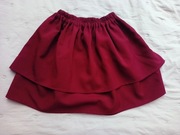 Spódnica bordo rozm S