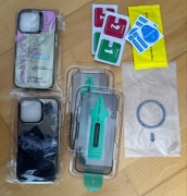Zestaw do iPhone 16 Pro: 2 etui + 2 folie na ekran + 2 powłoki hydrożelowe