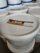 Miód rzepakowy 14kg w wiadrze wiadro z pasieki wyprzedaż od pszczelarza 