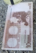 Banknot 10euro (niespotykany)z pierwszych serii