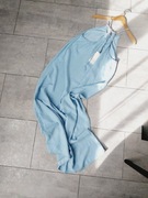 Sukienka maxi błękitna zara 36S nowa 