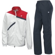 Dres Tenisowy Wilson, biało-czerwony, rozm. L, używany, stan jak nowy