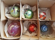 Bombki choinkowe PRL i ozdoby choinkowe