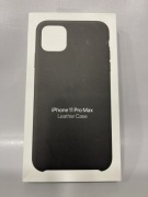 Skórzane Etui do APPLE IPHONE 11 PRO MAX MX0E2ZM/A CZARNE