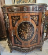 Komoda francuska z marmurem 