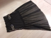 L strój morticia rodzina adamsów zła królowa czarownica nr 316
