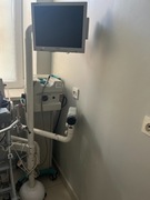 Videokolposkop  montowany  do  fotela 