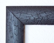 Opalona rama do obrazu lustra na zamówienie 50 x 50 cm 