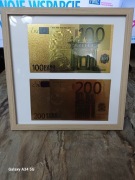 Banknot banknoty kolekcjonerskie 100 200 EURO złoto srebro