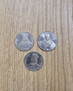 3x100 zł  PRZEMYSŁAW II ,  KAZIMIERZ WIELKI,  JADWIGA .
