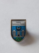 Herb miasta i gmina Ząbkowice Śląskie przypinka pin odznaka wpinka