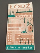 Plan miasta Łodzi 1983 rok