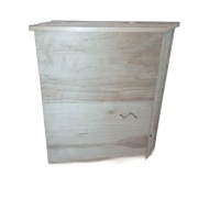 Zatwór warszawski zwykły, przegroda pionowa ze sklejki