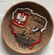 Ceramiczny magnes na lodówkę Talerz PENTOWO Bociania Wioska Tykocin (9)