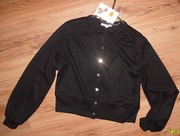 Narzutka _Sweterek _złote Guzki_ Rękaw Bufka _LALOUS_ M/L