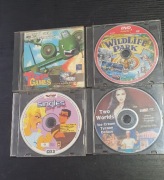 Stare płyty z grami PC  CD-Action 4 sztuki