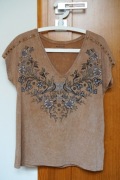 T-shirt z nadrukiem bluzka Medicine S oversize 