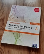 Maturalne karty pracy 3 Matematyka Nowa Era