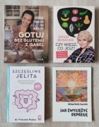 Gotuj bez glutenu z Isabel+K.Bosacka+Szczęśliwe jelita+GRATIS kpl 4 książki