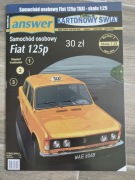 Model kartonowy Fiat 125p