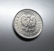 5 gr. 1962 r. Bardzo ładny stan.