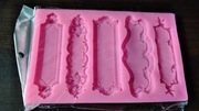 FOREMKA SILIKONOWA do odlewów dekory, ramka, ornam